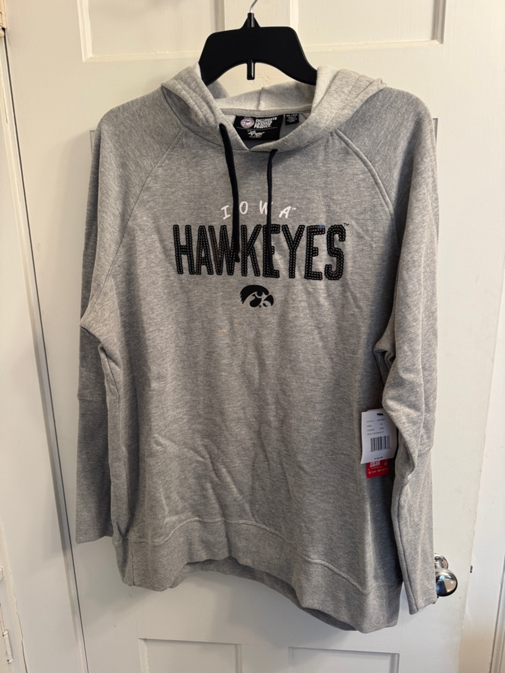 SUPER SOFT Iowa Hawkeyes Sequin Hoodie
